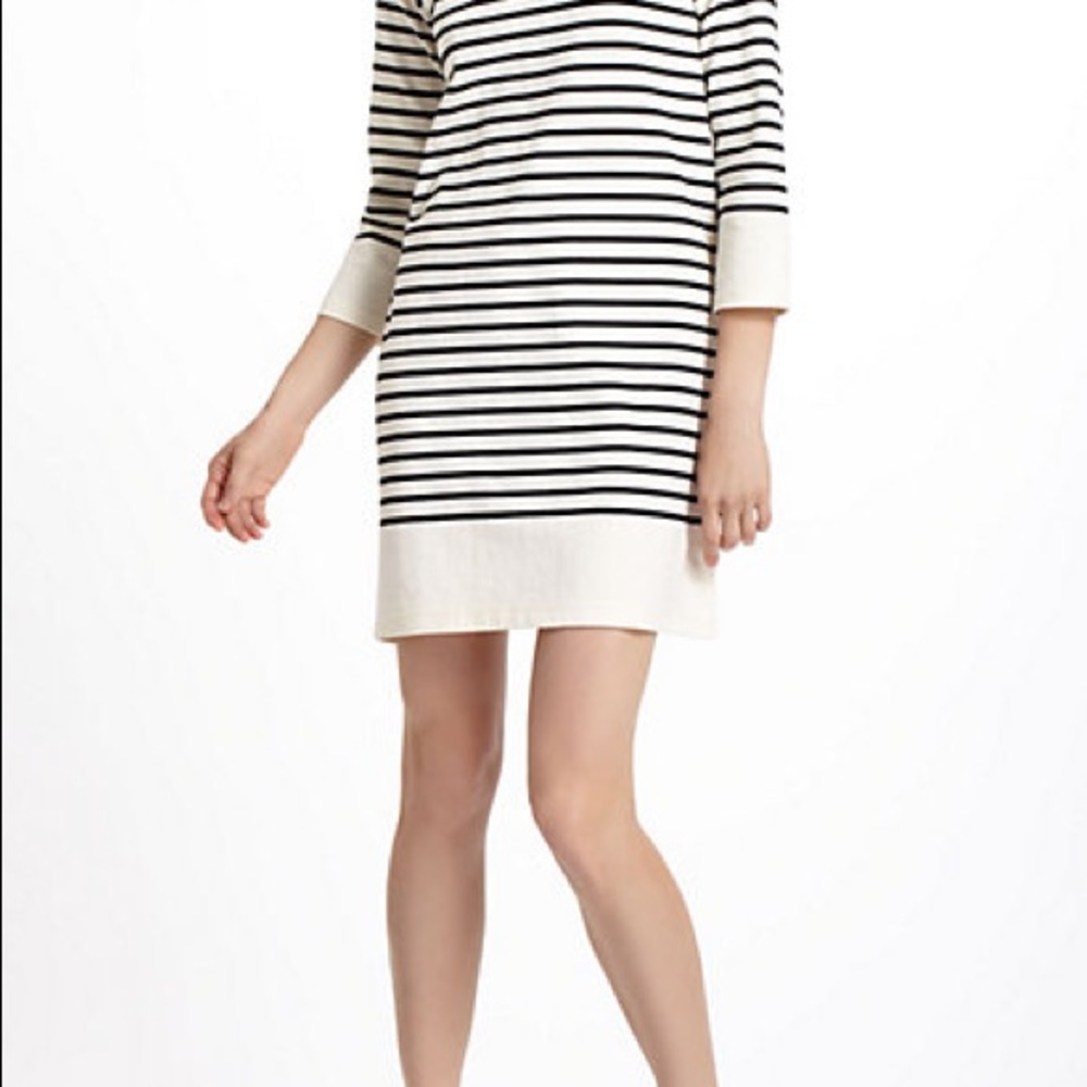 Anthropologie Allihop striped dress sz xs